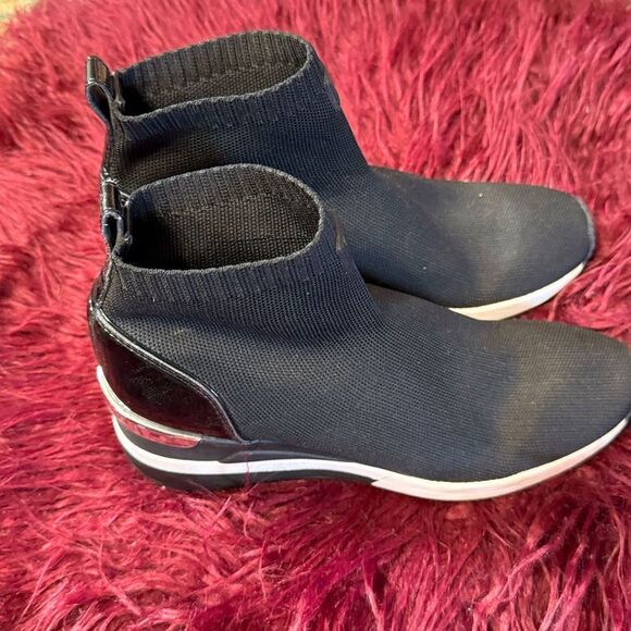 Michael Kors Skyler Stretch-Knit Sock Sneaker Sz 7.5 - Picture 7 of 7